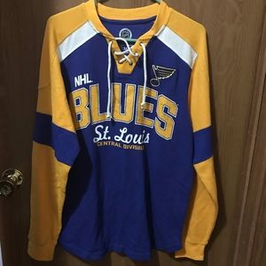 St. Louis Blues Hockey Long Sleeve Pullover